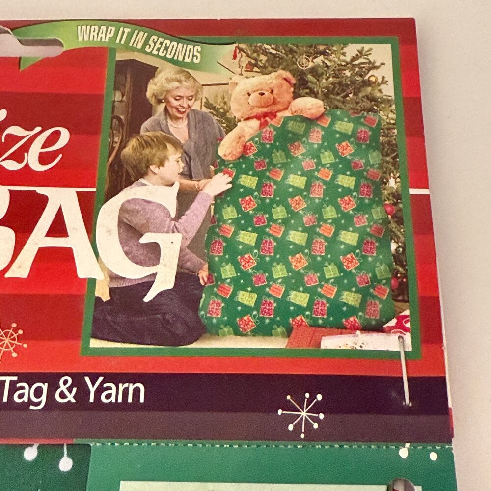 Giant Gift Bags 36 x 44 Christmas Holiday Extra Large Oversize Cellophane Bag